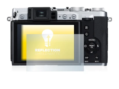 Immagine del dispositivo Fujifilm X30 con un'ampia varietà di protezioni per lo schermo.