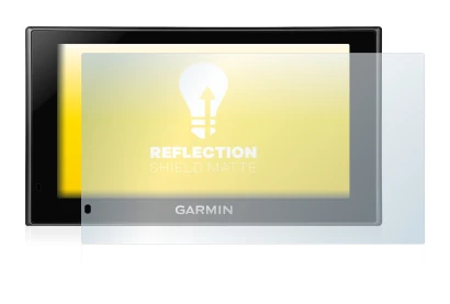 Immagine del dispositivo Garmin nüvi 2599LMT-D con un'ampia varietà di protezioni per lo schermo.