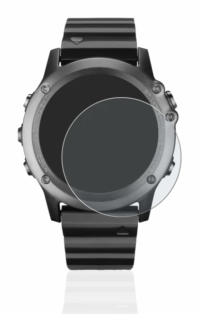 Immagine del dispositivo Garmin Fenix 3 con un'ampia varietà di protezioni per lo schermo.
