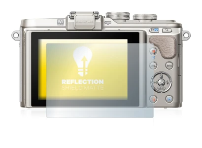 Immagine del dispositivo Olympus PEN E-PL8 con un'ampia varietà di protezioni per lo schermo.