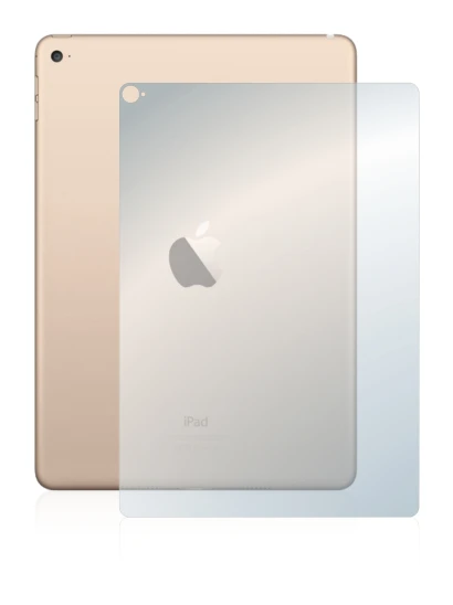 Immagine del dispositivo Apple iPad Air 2 2014 (Posteriore) con un'ampia varietà di protezioni per lo schermo.