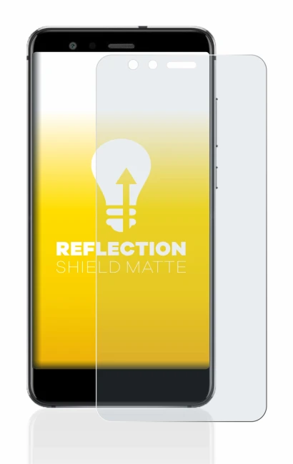 Immagine del dispositivo Huawei P10 Lite con un'ampia varietà di protezioni per lo schermo.