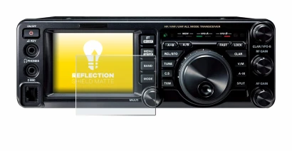 Immagine del dispositivo Yaesu FT-991A con un'ampia varietà di protezioni per lo schermo.