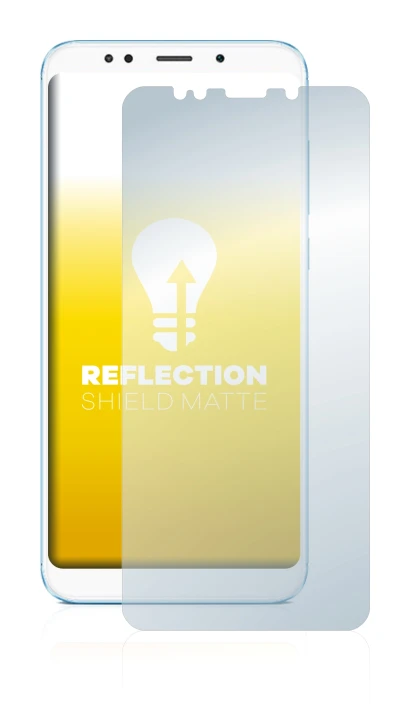 Immagine del dispositivo Xiaomi Redmi 5 Plus con un'ampia varietà di protezioni per lo schermo.