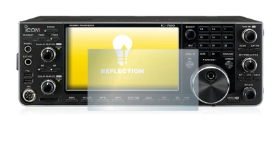 Immagine del dispositivo Icom IC-7610 con un'ampia varietà di protezioni per lo schermo.