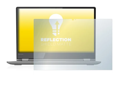 Immagine del dispositivo Lenovo Yoga 530 con un'ampia varietà di protezioni per lo schermo.