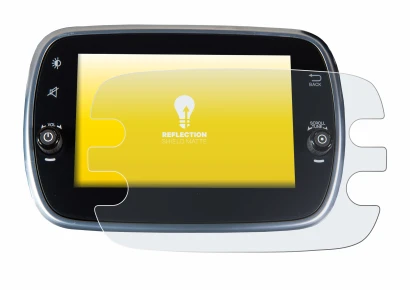 Immagine del dispositivo Fiat 500X 2016-2019 Uconnet 7" con un'ampia varietà di protezioni per lo schermo.