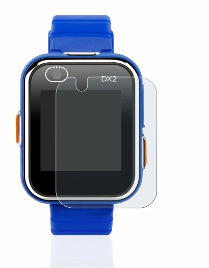 Immagine del dispositivo Vtech Kidizoom Smart Watch DX2 con un'ampia varietà di protezioni per lo schermo.