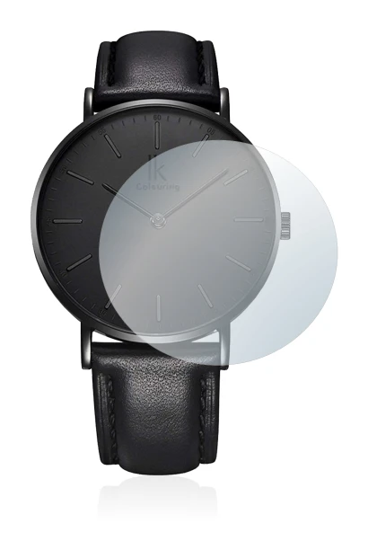 Immagine del dispositivo Alienwork IK Orologio (36 mm) con un'ampia varietà di protezioni per lo schermo.