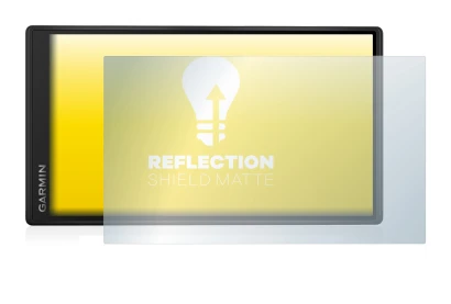 Immagine del dispositivo Garmin DriveSmart 55 con un'ampia varietà di protezioni per lo schermo.
