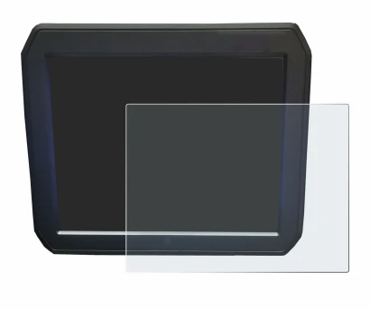 Immagine del dispositivo Keyence IM-7020 (Display + Touchpad) con un'ampia varietà di protezioni per lo schermo.