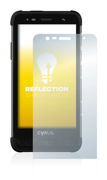 Immagine del dispositivo Cyrus CS45 XA con un'ampia varietà di protezioni per lo schermo.