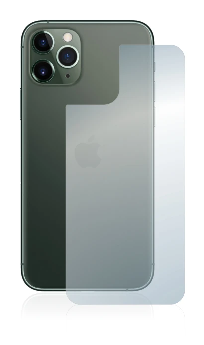 Immagine del dispositivo Apple iPhone 11 Pro (Posteriore) con un'ampia varietà di protezioni per lo schermo.