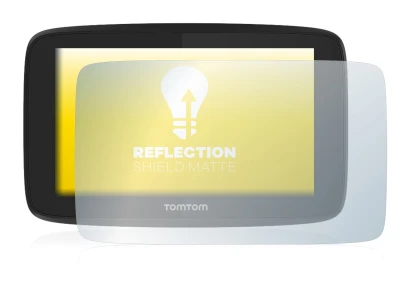 Immagine del dispositivo TomTom Go Professional 520 con un'ampia varietà di protezioni per lo schermo.