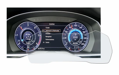 Immagine del dispositivo Volkswagen Passat Active Info Cockpit 12.3" con un'ampia varietà di protezioni per lo schermo.