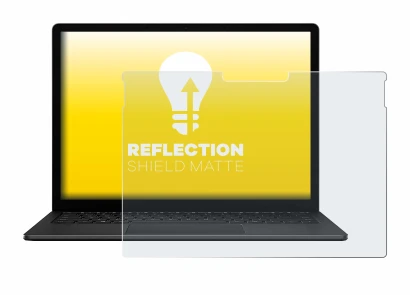 Immagine del dispositivo Microsoft Surface Book 3 13.5" con un'ampia varietà di protezioni per lo schermo.