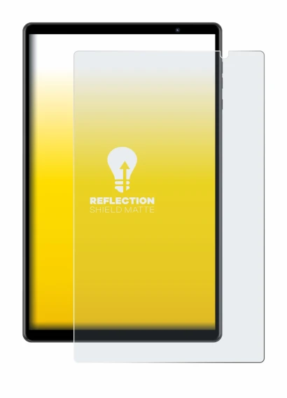 Immagine del dispositivo Teclast P10S con un'ampia varietà di protezioni per lo schermo.