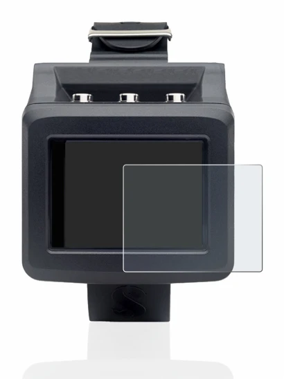 Immagine del dispositivo Uwatec Galileo G2 con un'ampia varietà di protezioni per lo schermo.