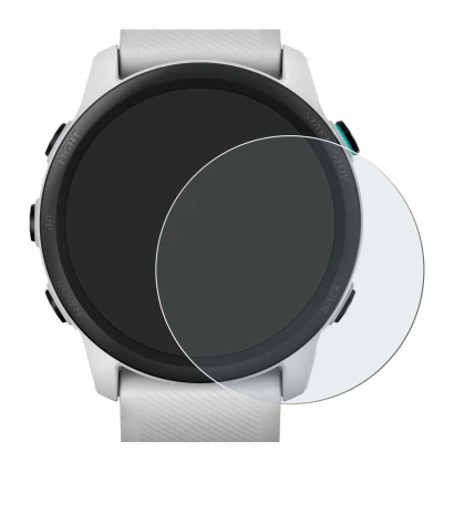 Immagine del dispositivo Garmin Forerunner 745 con un'ampia varietà di protezioni per lo schermo.