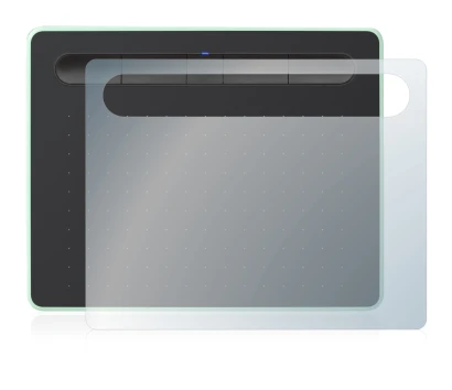 Immagine del dispositivo Wacom Intuos S Bluetooth con un'ampia varietà di protezioni per lo schermo.