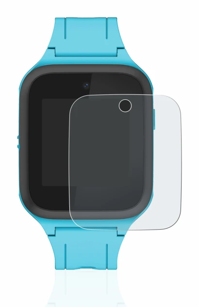 Immagine del dispositivo TCL Movetime FamilyWatch Kids MT40X con un'ampia varietà di protezioni per lo schermo.