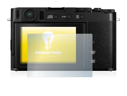 Immagine del dispositivo Fujifilm X-E4 con un'ampia varietà di protezioni per lo schermo.