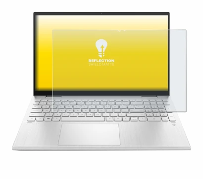 Immagine del dispositivo HP Pavilion x360 (15-erX) con un'ampia varietà di protezioni per lo schermo.