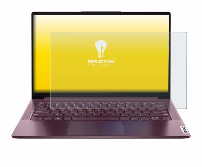 Immagine del dispositivo Lenovo Yoga Slim 7 14" Non-Touch con un'ampia varietà di protezioni per lo schermo.