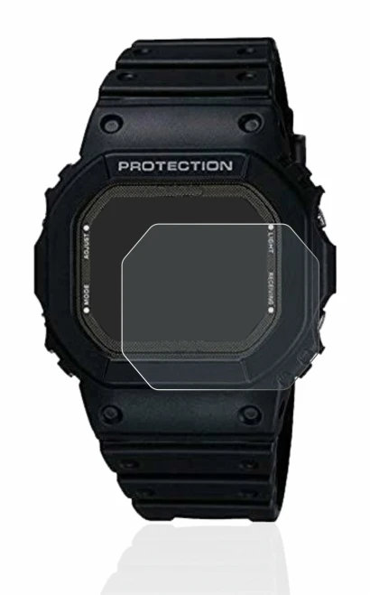 Immagine del dispositivo Casio G-Shock GW-5000-1JF con un'ampia varietà di protezioni per lo schermo.