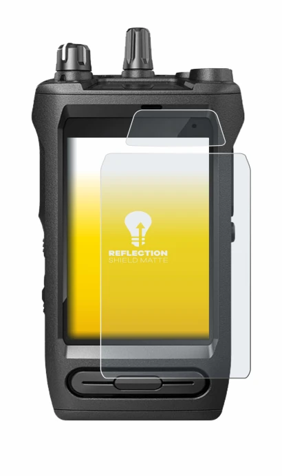 Immagine del dispositivo Motorola Mototrbo Ion con un'ampia varietà di protezioni per lo schermo.