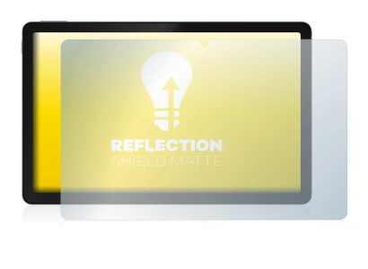 Immagine del dispositivo realme Pad con un'ampia varietà di protezioni per lo schermo.