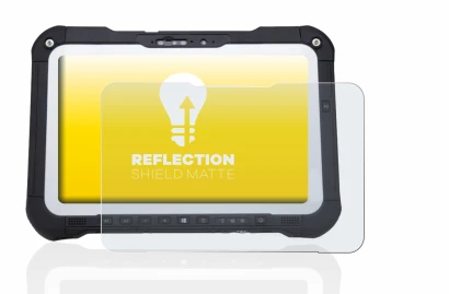 Immagine del dispositivo Panasonic Toughbook FZ-G2 con un'ampia varietà di protezioni per lo schermo.