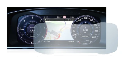 Immagine del dispositivo Volkswagen Golf 7 Facelift (2016-2019) Active Info Display 12.3" con un'ampia varietà di protezioni p