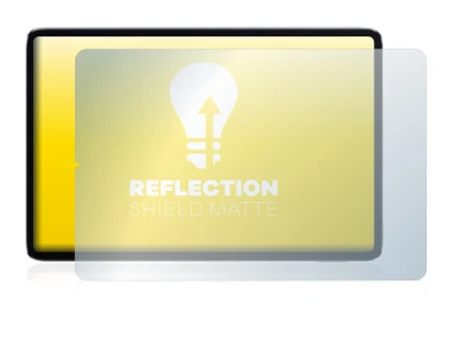 Immagine del dispositivo Xiaomi Mi Pad 5 (in formato orizzontale) con un'ampia varietà di protezioni per lo schermo.