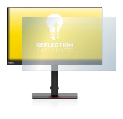 Immagine del dispositivo Lenovo ThinkVision T24i-2L con un'ampia varietà di protezioni per lo schermo.