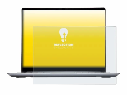 Immagine del dispositivo Framework Laptop 13 con un'ampia varietà di protezioni per lo schermo.
