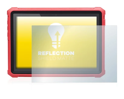 Immagine del dispositivo Launch X-431 Pro 5 con un'ampia varietà di protezioni per lo schermo.