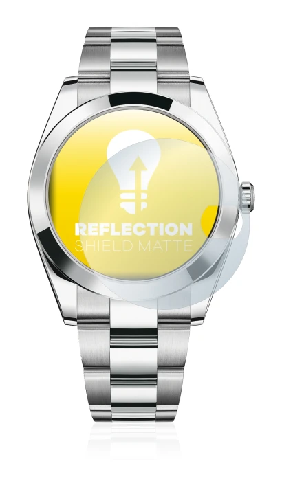 Immagine del dispositivo Rolex Datejust 41 con un'ampia varietà di protezioni per lo schermo.