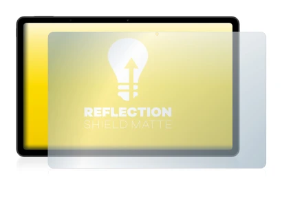 Immagine del dispositivo Xiaomi Redmi Pad (in formato orizzontale) con un'ampia varietà di protezioni per lo schermo.