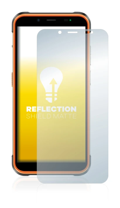 Immagine del dispositivo Ulefone Power Armor 16 Pro con un'ampia varietà di protezioni per lo schermo.