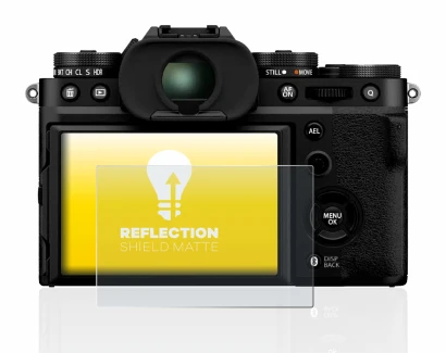 Immagine del dispositivo Fujifilm X-T5 con un'ampia varietà di protezioni per lo schermo.