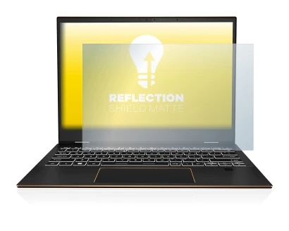 Immagine del dispositivo MSI Summit E13 Flip Evo con un'ampia varietà di protezioni per lo schermo.