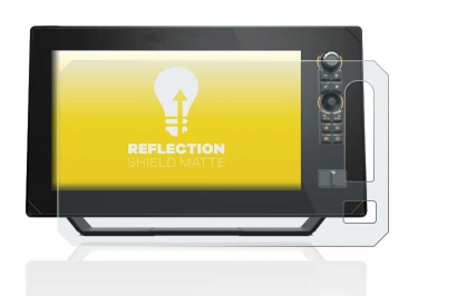 Immagine del dispositivo Humminbird Apex 13 MEGA SI+ con un'ampia varietà di protezioni per lo schermo.