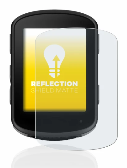 Immagine del dispositivo Garmin Edge 840 con un'ampia varietà di protezioni per lo schermo.