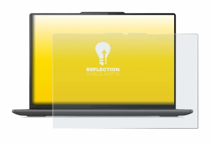 Immagine del dispositivo Lenovo Yoga Pro 9i Gen 8 16" con un'ampia varietà di protezioni per lo schermo.