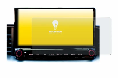 Immagine del dispositivo Kia Xceed 2023 Infotainment System con un'ampia varietà di protezioni per lo schermo.