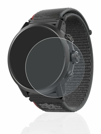 Immagine del dispositivo Coros Apex 2 con un'ampia varietà di protezioni per lo schermo.