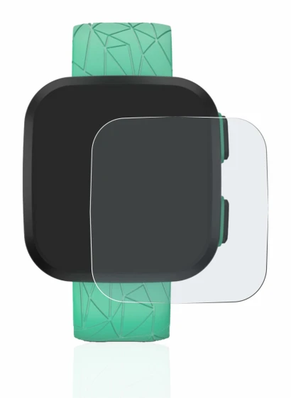 Immagine del dispositivo Garmin Bounce con un'ampia varietà di protezioni per lo schermo.