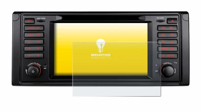 Immagine del dispositivo Xtrons IQ7039B con un'ampia varietà di protezioni per lo schermo.