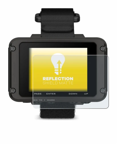Immagine del dispositivo Garmin Foretrex 801 con un'ampia varietà di protezioni per lo schermo.